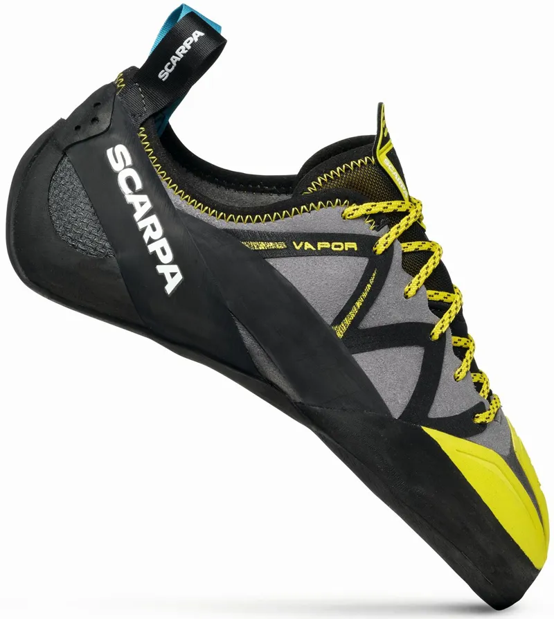 Scarpa Vapour Lace Climbing Shoes - Smoke-Yellow
